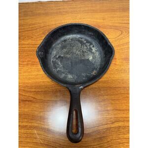 Vintage Wagner Ware 6.5” #3 Skillet Marked C Unrestored Original